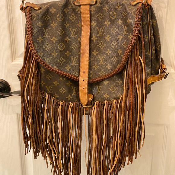 Upcycled Vintage Boho Bag - Picture 3 of 12